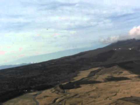 富士山　ヘリコプターから撮影