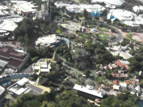東京ディズニーランド　上空　水上ヘリコプターからJA33VR